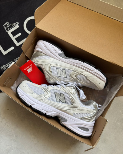 نیوبالانس 530 سفید طوسی مسترکوالیتی